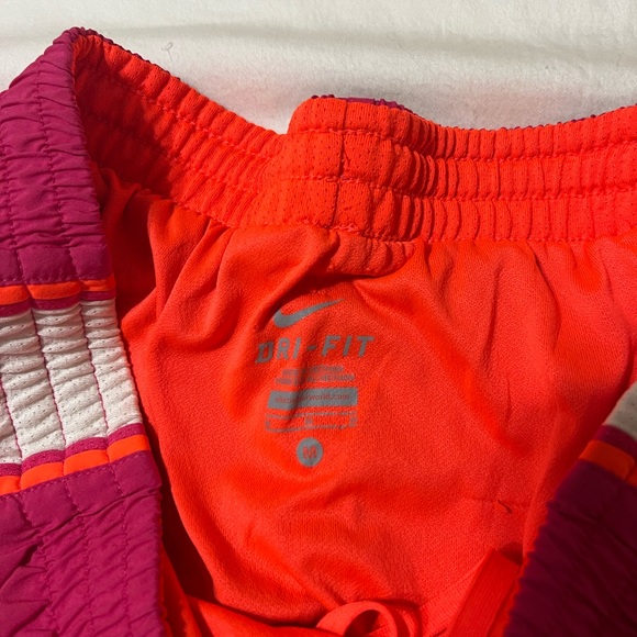 Pink and Orange Nike shorts medium - Picture 2 of 3